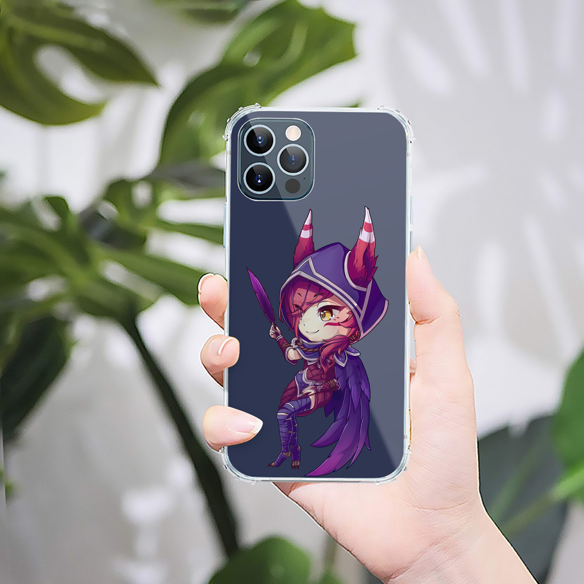 （画像用） リーグ・オブ・レジェンド League of Legends LOL 【iPhone 12シリーズ対応】透明スマホケース（クリアソフトケース）